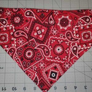 Dog Bandana - Reversible - Scrunchie Style - XL